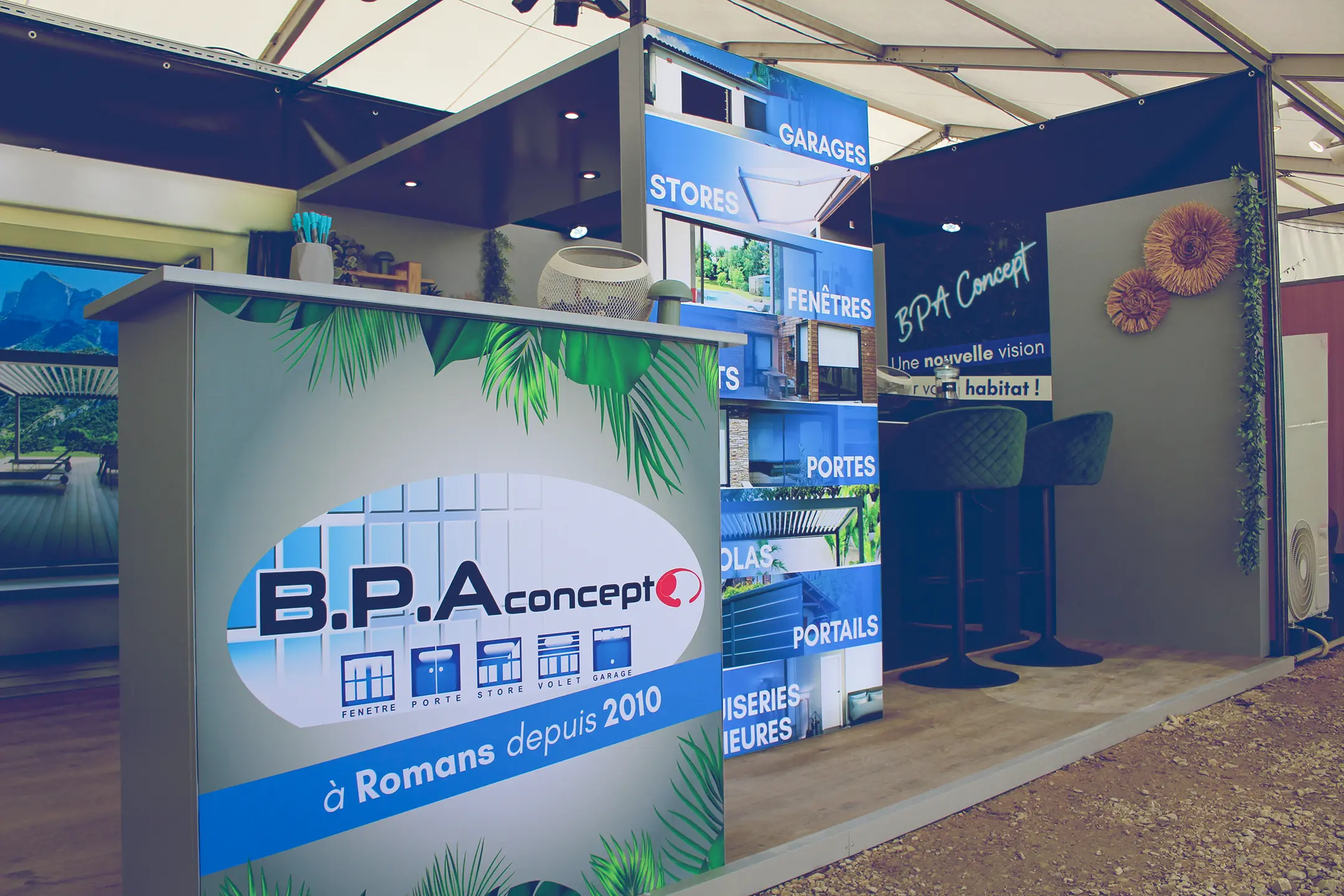Supports Salon, Supports Evénementiels, Kakémonos, Roll Ups, Comptoirs Personnalisés, Fonds De Stand, Panneaux Rigides Stand, Toiles Stand, Baches Stand, Signes Distinctifs, Drôme, Ardèche, Rhône-Alpes Supports Salon | Supports Evénementiels | Kakémonos, Roll Ups | Comptoirs Personnalisés [ Fonds De Stand | Panneaux Rigides Stand | Toiles Stand | Baches Stand | Signes Distinctifs, Drôme, Ardèche, Rhône-Alpes